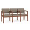 Lesro Lenox 3 Seat Tandem Seating W/ Arms, 65 in W 26 in L 31.5 in H LW3103 - alternate 1